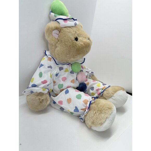 Vintage Commonwealth Clown Bear 1994 Bright Colors Soft Toy Plush 20” With Tags - Picture 4 of 10